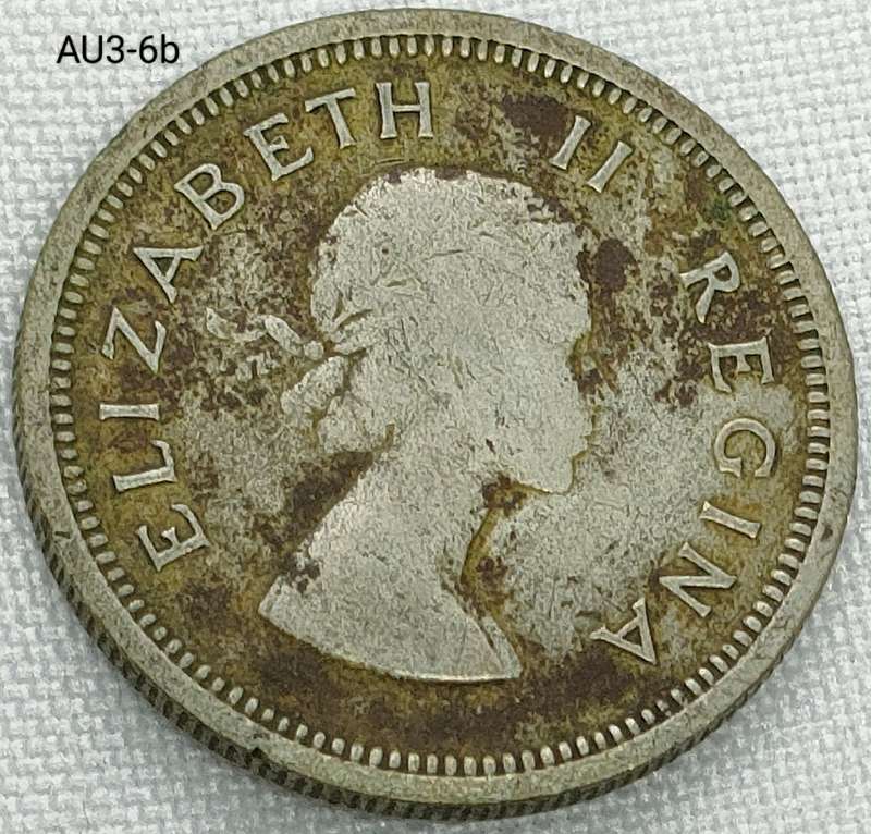 1958 Union of SA 1 shilling