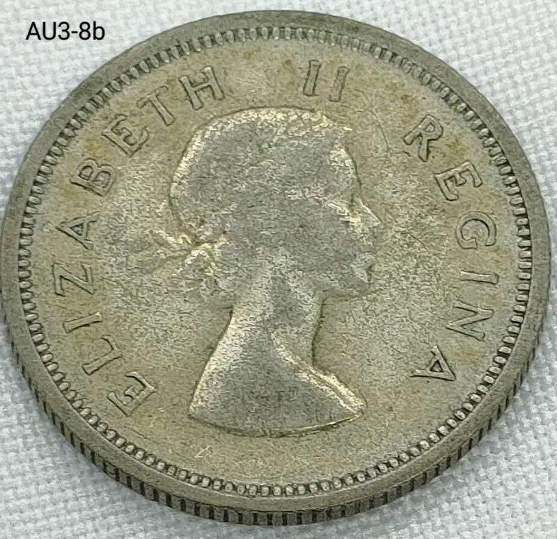 1956 Union of SA 1 shilling