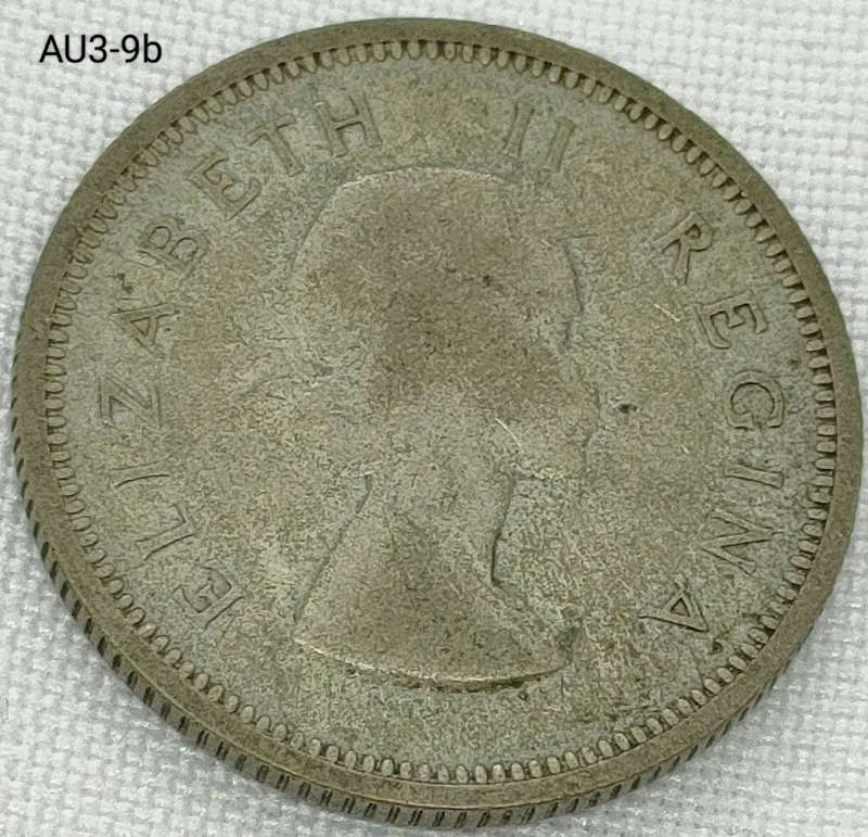 1955 Union of SA 1 shilling