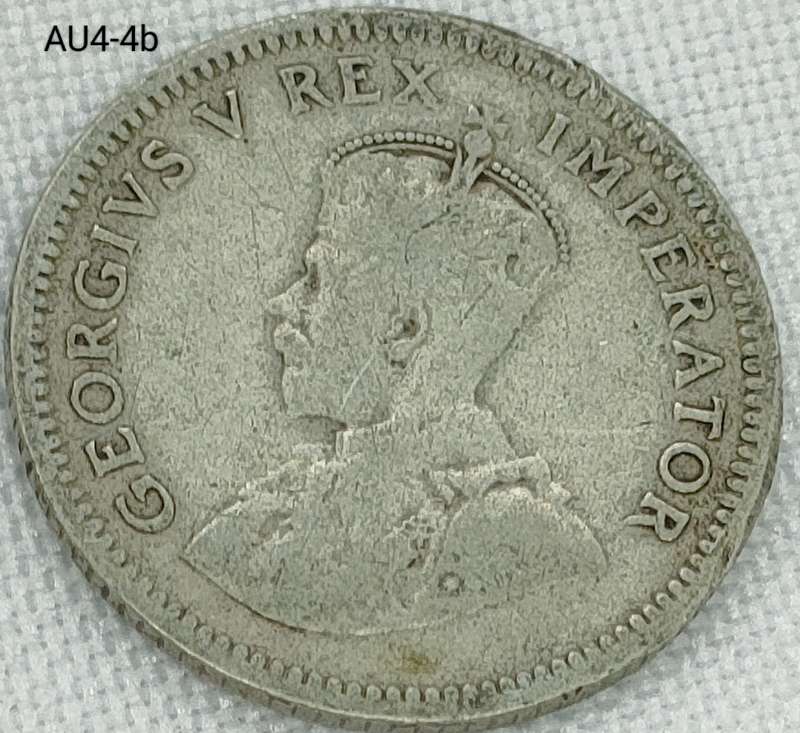 1927 Union of SA sixpence - .800 silver coin