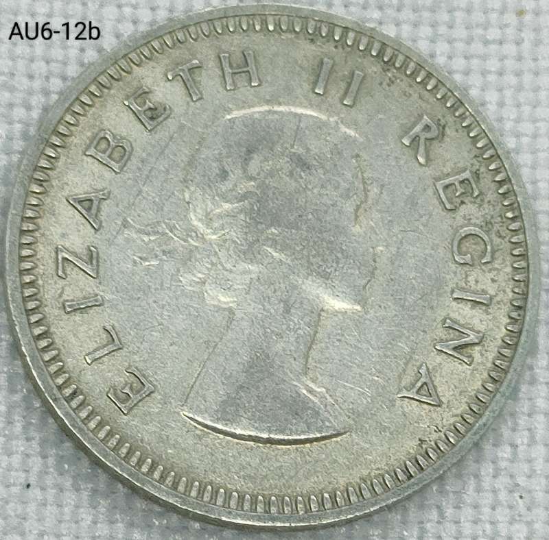 1958 Union of SA threepence - .500 silver coin