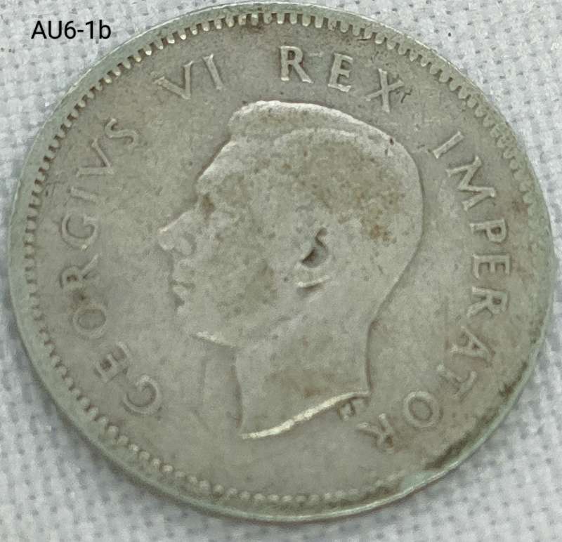 1943 Union of SA threepence - .800 silver coin