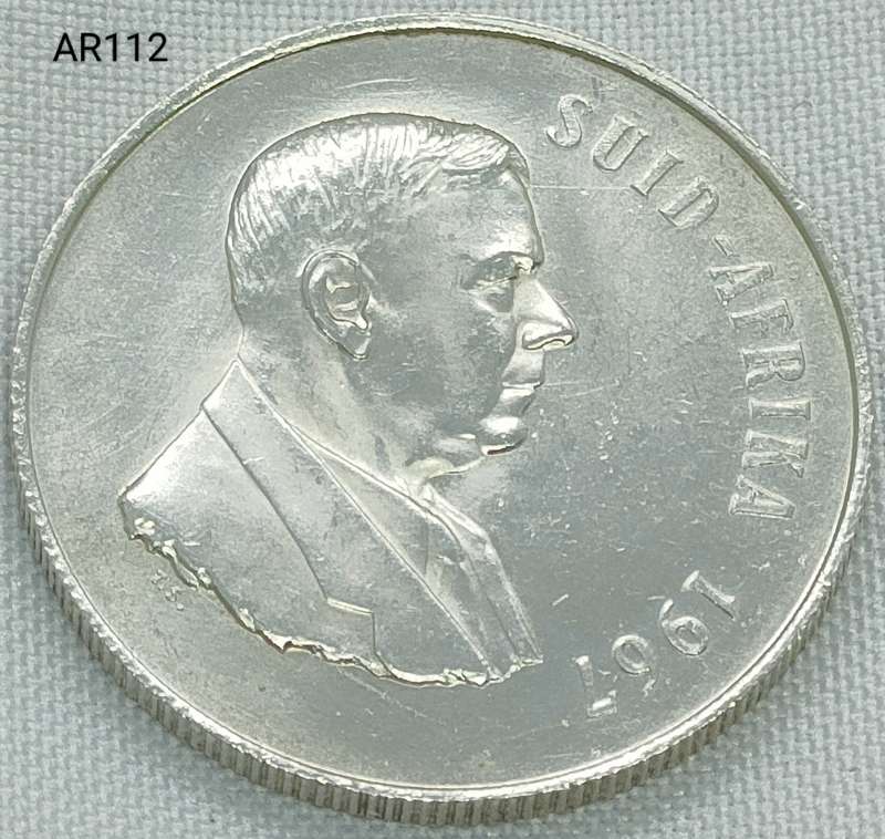 1967 RSA - R1 - .800 silver - proof in capsule