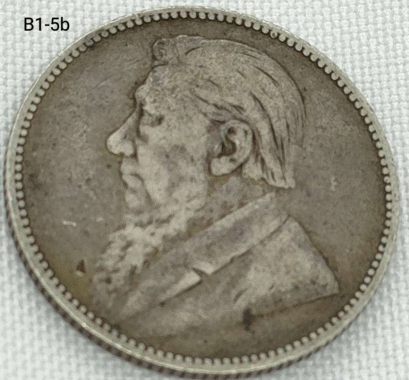 1894 ZAR 1 shillings - .925 coin