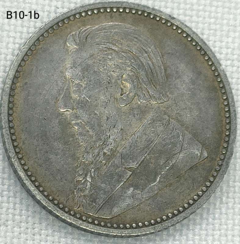 1896 ZAR sixpence - .925 coin