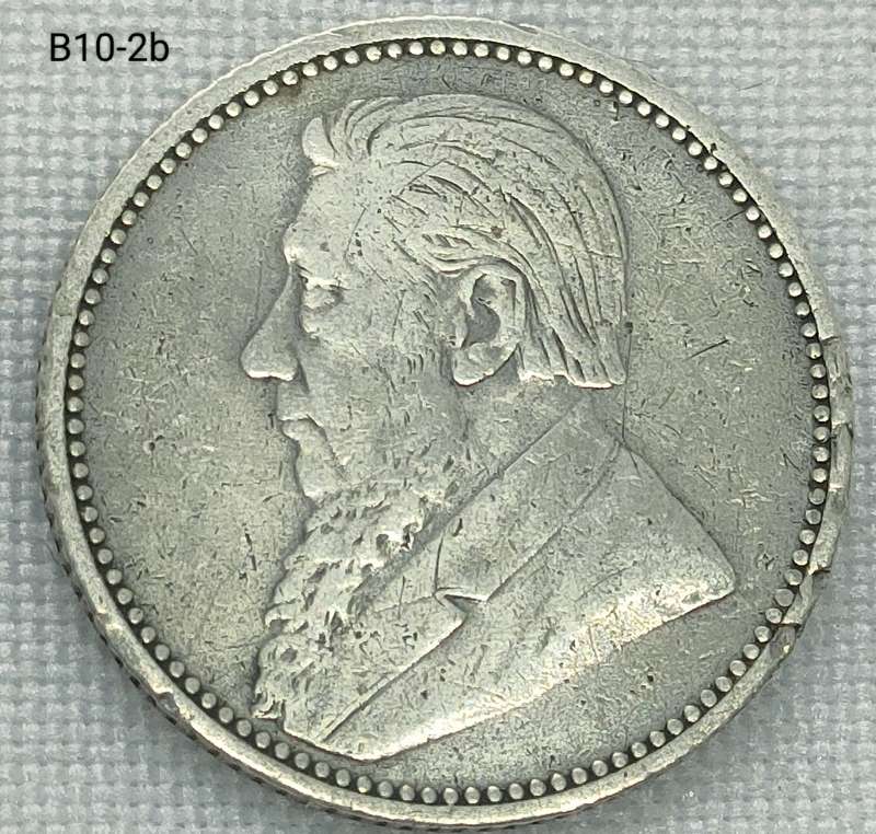 1893 ZAR sixpence - .925 coin