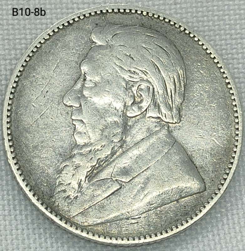 1897 ZAR 1 shilling - .925 coin