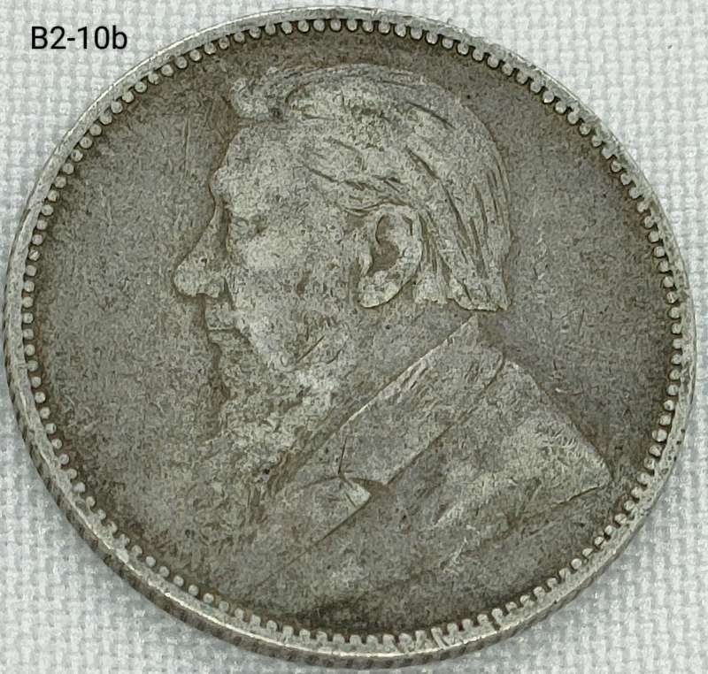1894 ZAR 1 shilling - .925 coin