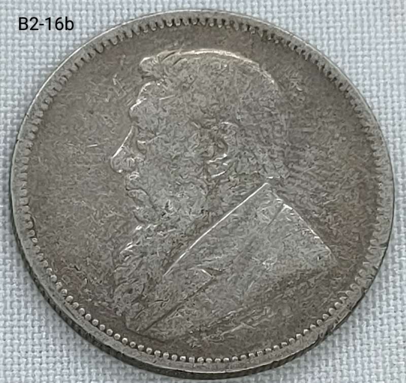 1897 ZAR 2 Shillings - .925 coin