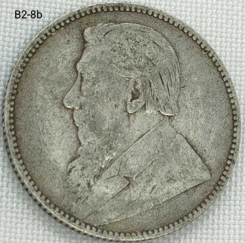 1896 ZAR 1 shilling - .925 coin