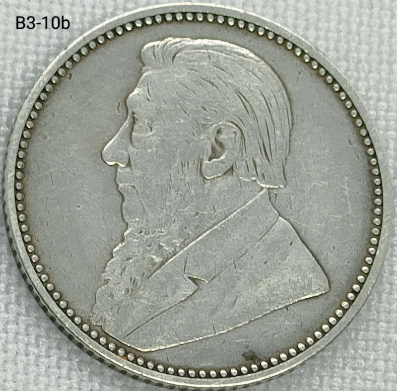 1897 ZAR sixpence - .925 coin