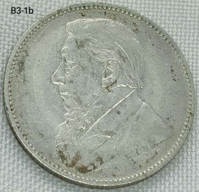 1895 ZAR 1 shilling - .925 coin