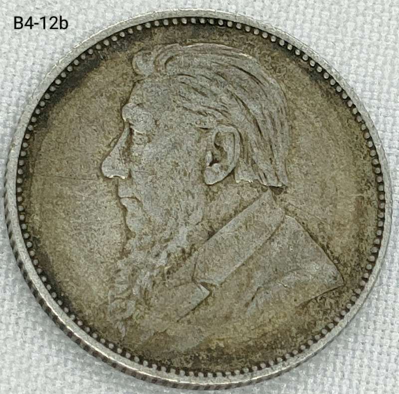 1894 ZAR 1 shilling - .925 coin