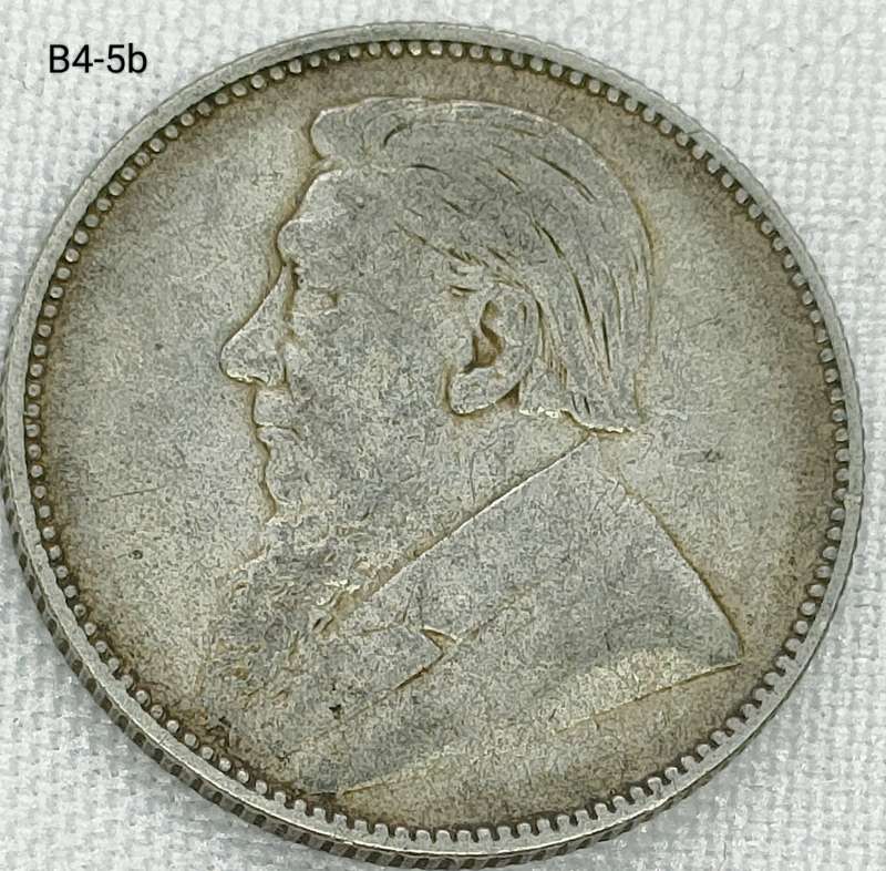 1894 ZAR 1 shilling - .925 coin