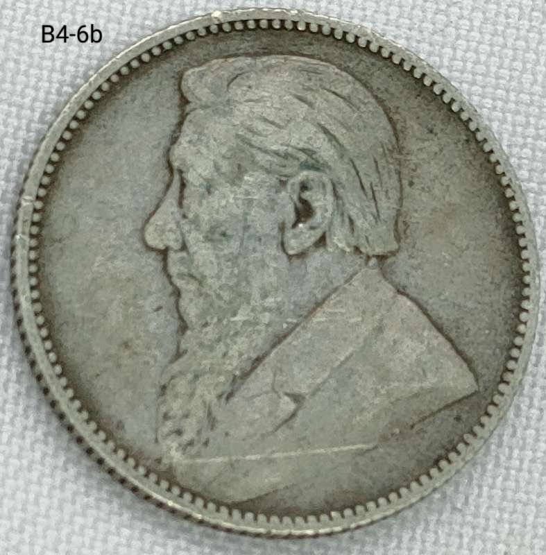 1894 ZAR 1 shilling - .925 coin