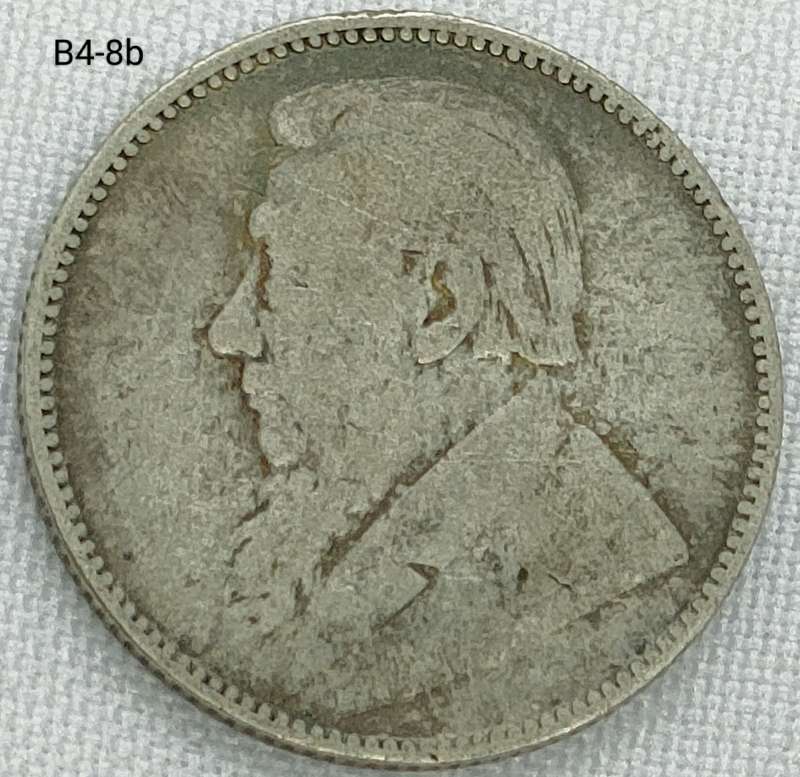 1892 ZAR 1 shillings - 925 coin