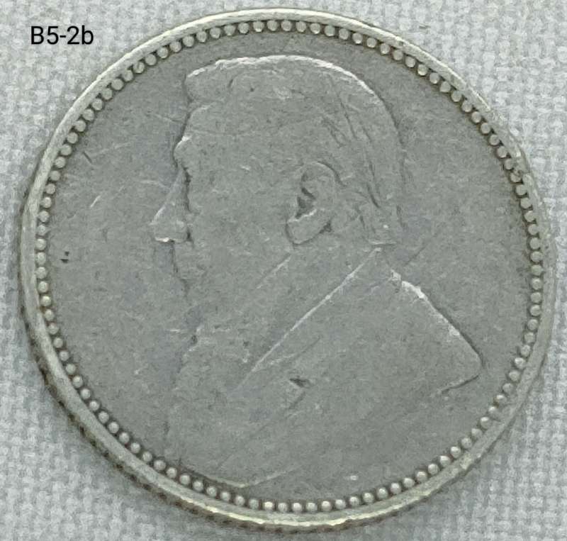 1896 ZAR sixpence - .925 coin