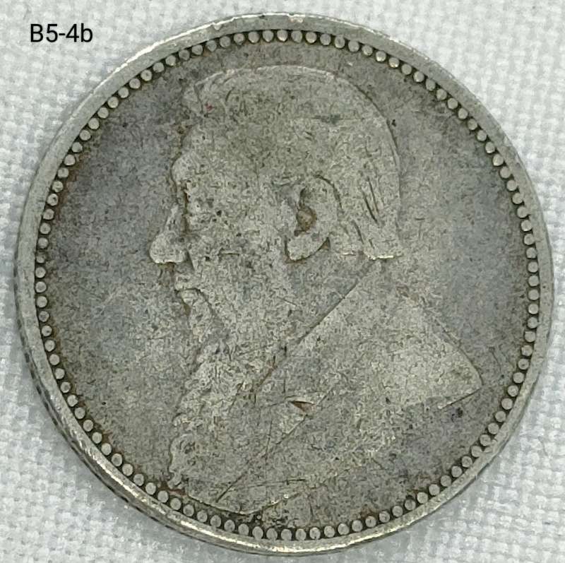 1892 ZAR sixpence - .925 coin