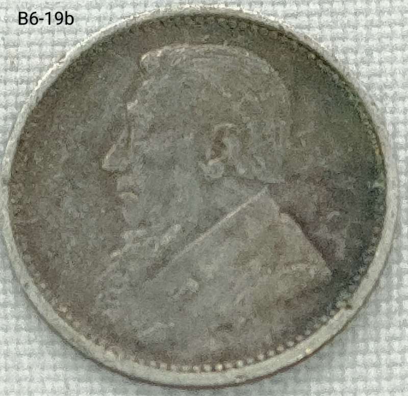1896 ZAR threepence - .925 coin