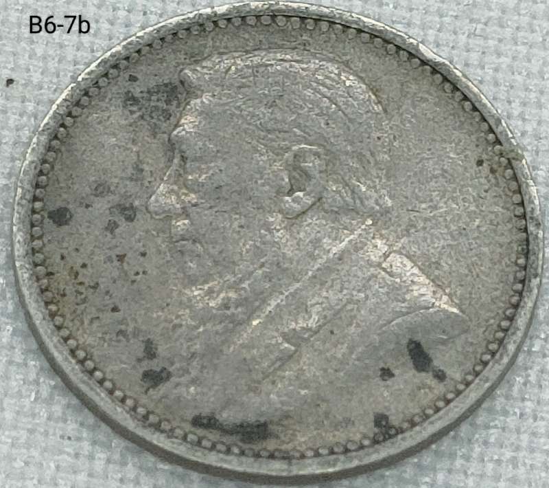 1896 ZAR threepence - .925 coin