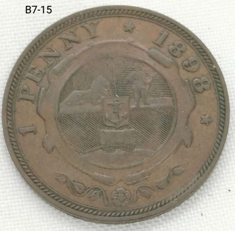 1898 ZAR penny