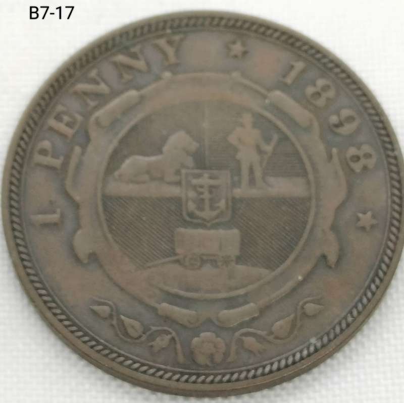 1898 ZAR penny