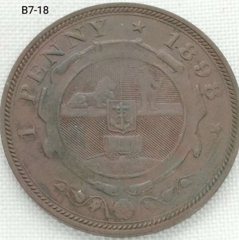 1898 ZAR penny