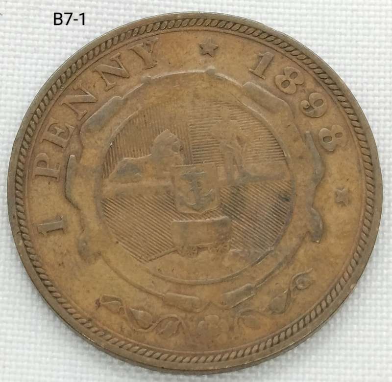 1898 ZAR penny