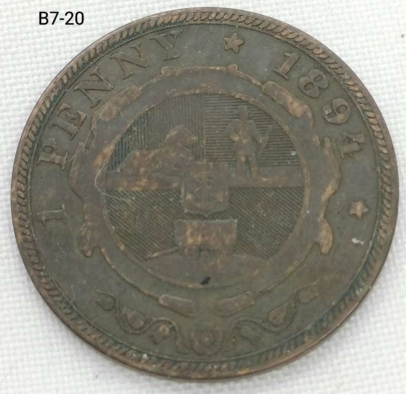 1898 ZAR penny