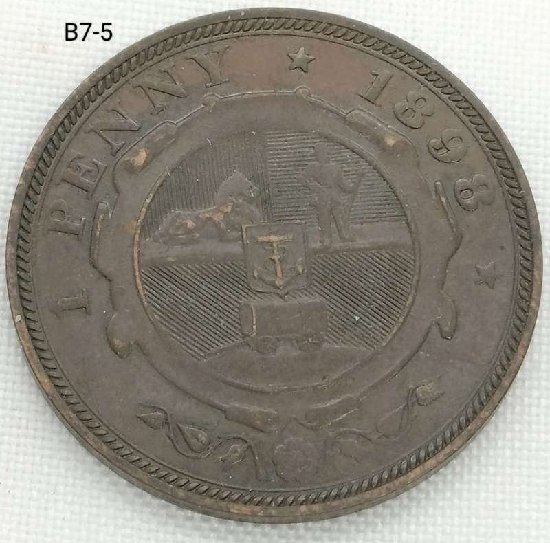 1898 ZAR penny