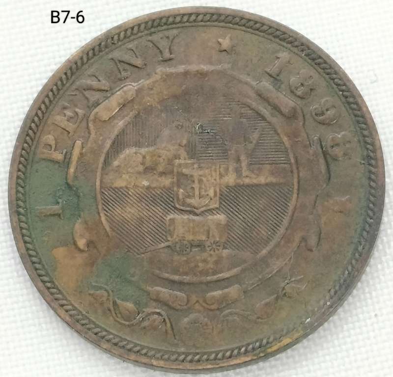 1898 ZAR penny