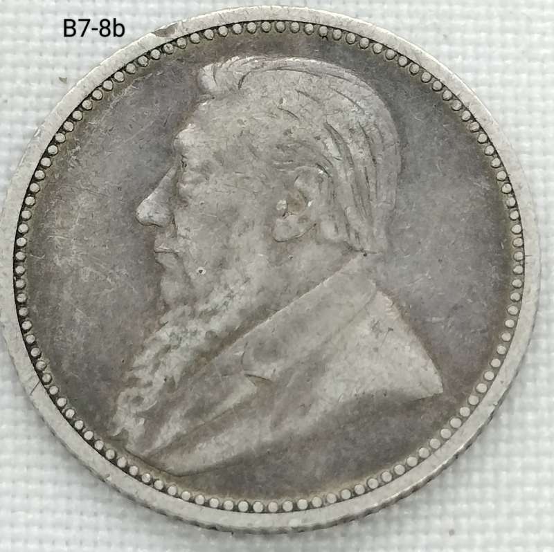 1894 ZAR sixpence - .925 coin