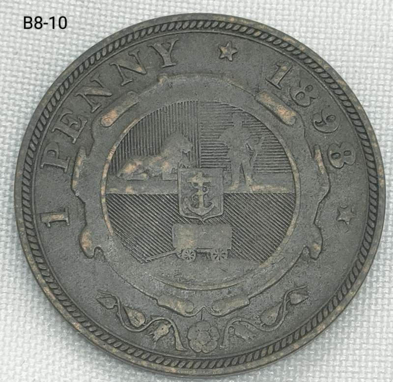 1898 ZAR penny