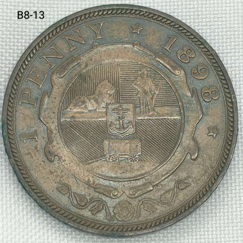 1898 ZAR penny