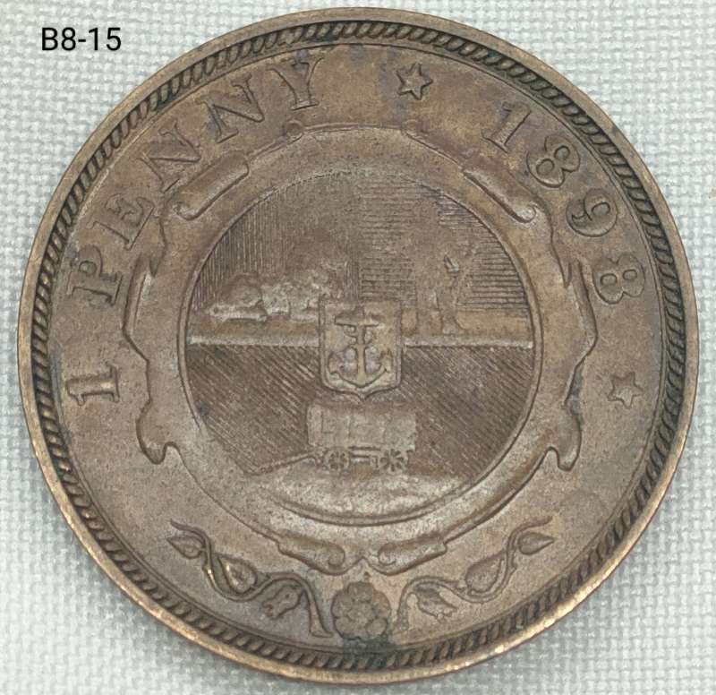 1898 ZAR penny
