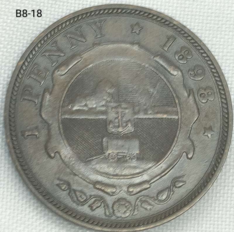 1898 ZAR penny
