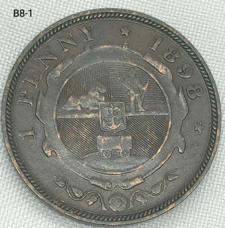 1898 ZAR penny