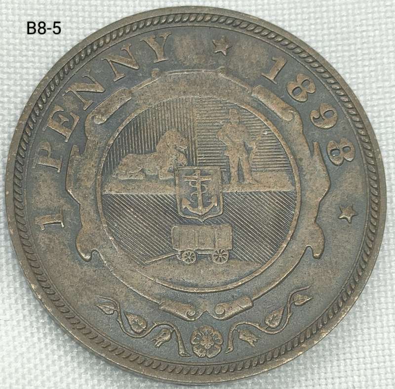 1898 ZAR penny