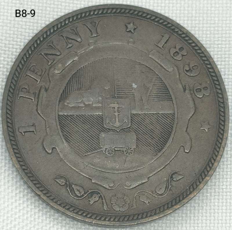 1898 ZAR penny