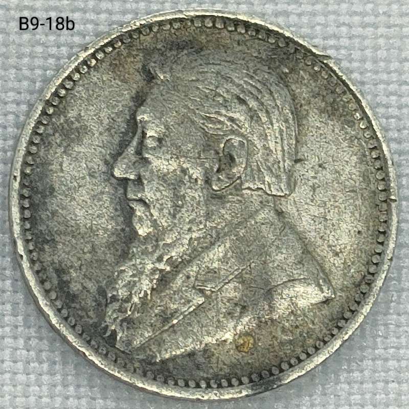 1896 ZAR threepence - .925 coin