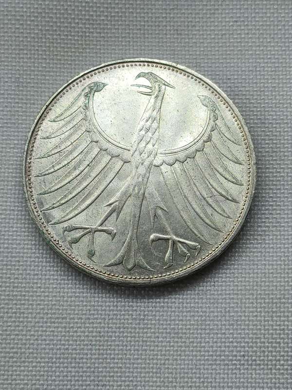 Bundesrepublik Deutschland 1973: 5 Mark (.625):