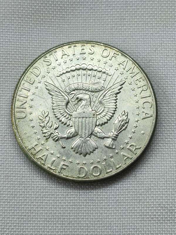USA 1964: Kennedy Half Dollar (.900): Authorized by Congress following the JFK assassination
