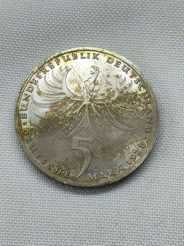 Bundesrepublik Deutschland 1978: 5 Mark (.625):
