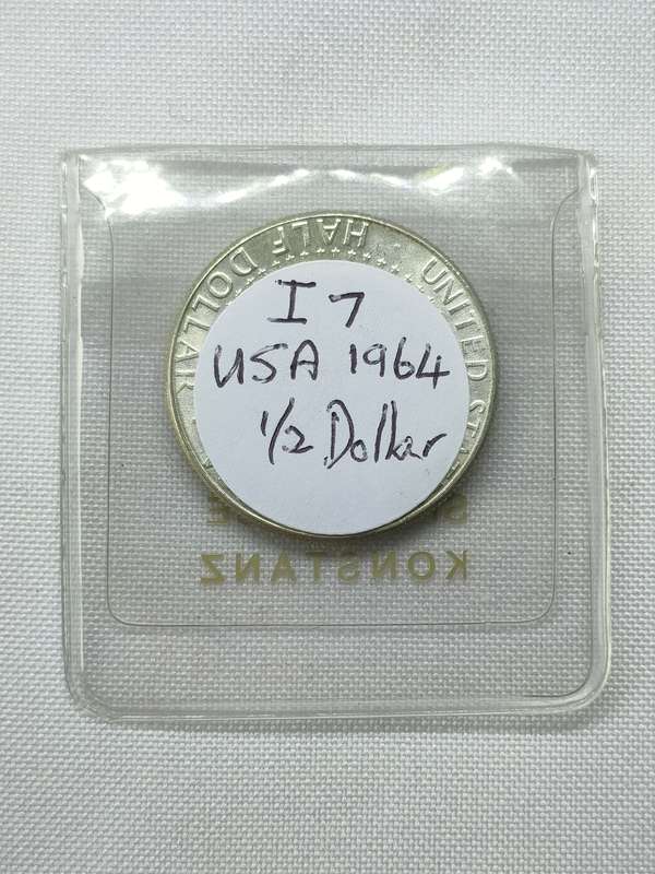 1964 USA Kennedy Half Dollar (.900): Authorized by Congress following JFK assassination
