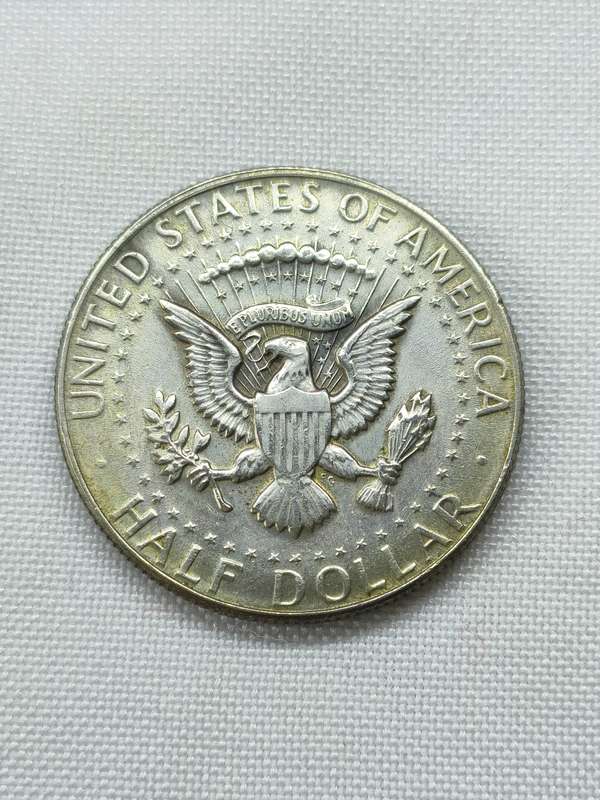 1968 USA Kennedy Half Dollar (.900): Authorized by Congress following JFK assassination