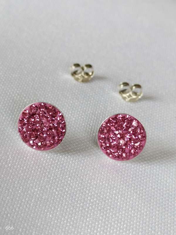 New Sterling Silver Austrian Crystal earrings: Gorgeous design