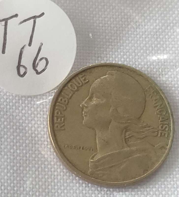 1964 France 10 Centime: Good condition