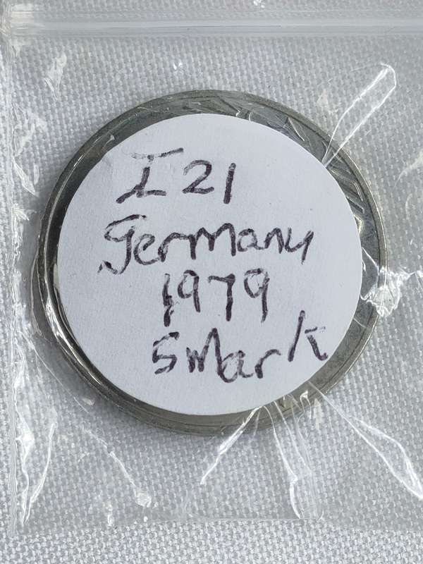 Bundesrepublik Deutschland 1979: 5 Mark (.625): Otto Hahn