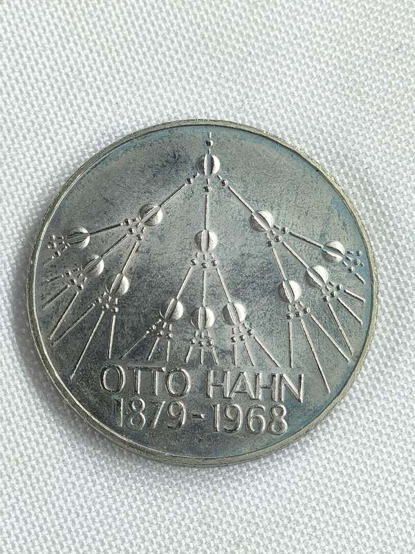 Bundesrepublik Deutschland 1979: 5 Mark (.625): Otto Hahn