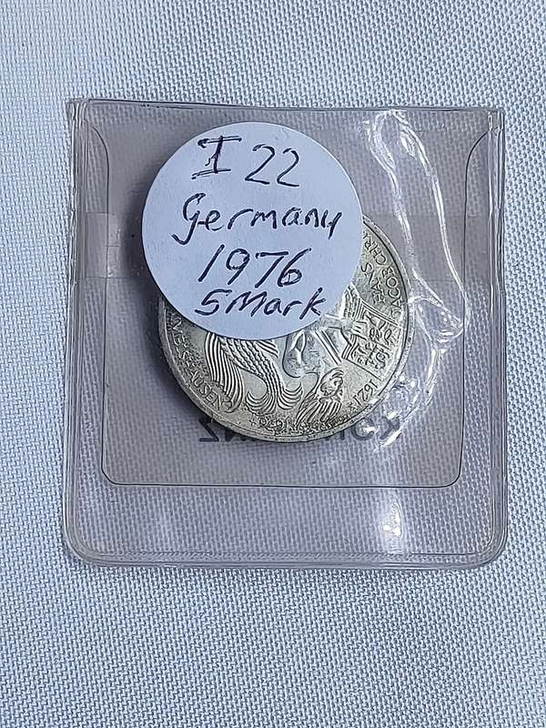 Bundesrepublik Deutschland 1976: 5 Mark (.625):
